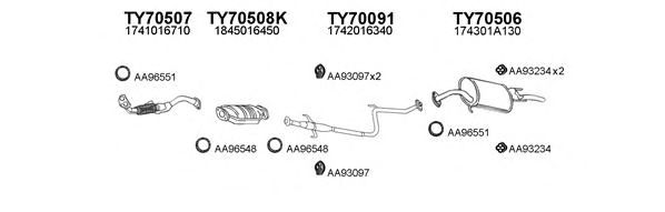 Exhaust System 700076