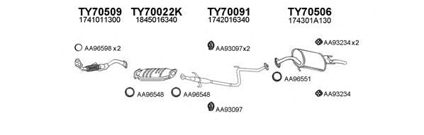 Exhaust System 700077