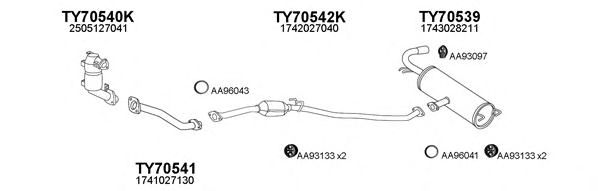 Exhaust System 700097