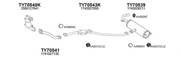 Exhaust System 700098
