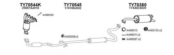 Exhaust System 700099