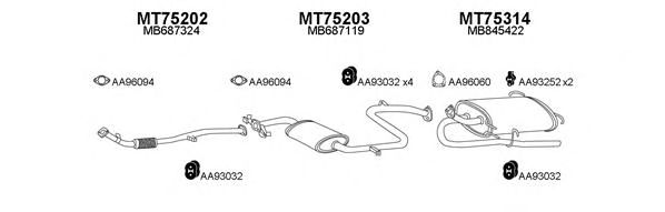 Exhaust System 750086