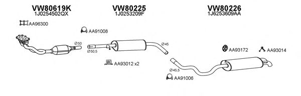 Exhaust System 800362