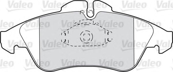 Brake Pad Set, disc brake 540792