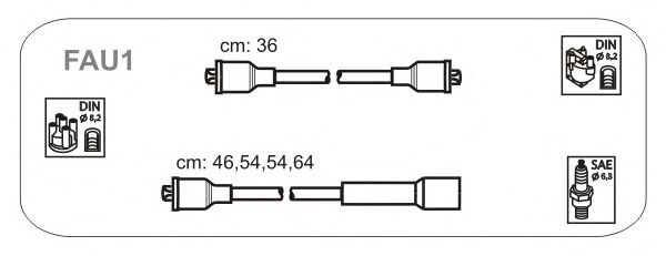 Ignition Cable Kit FAU1