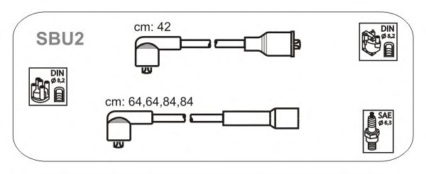 Ignition Cable Kit SBU2