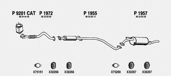 Exhaust System DW719