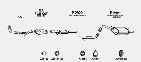 Exhaust System HY004