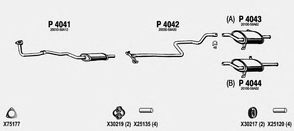Exhaust System NI152