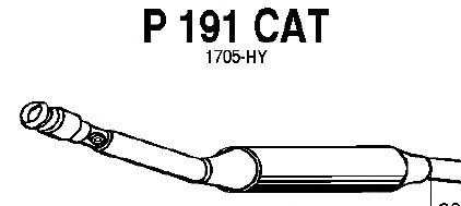 Catalytic Converter P191CAT