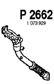 Exhaust Pipe P2662