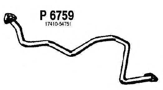Exhaust Pipe P6759