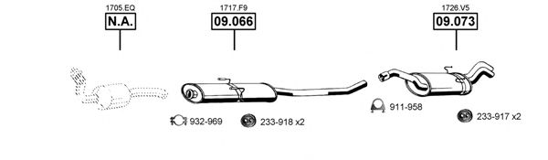 Exhaust System PE080360