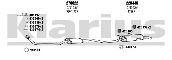 Exhaust System 180319E