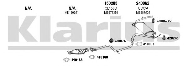 Exhaust System 210100E