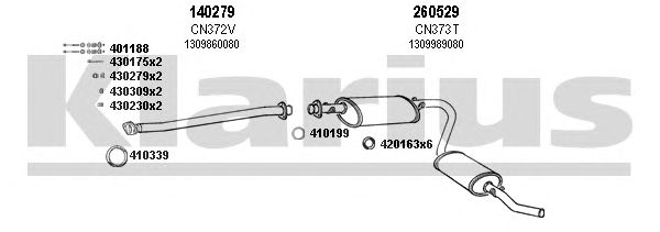Exhaust System 330460E