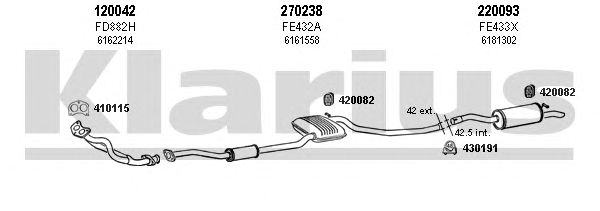 Exhaust System 360913E