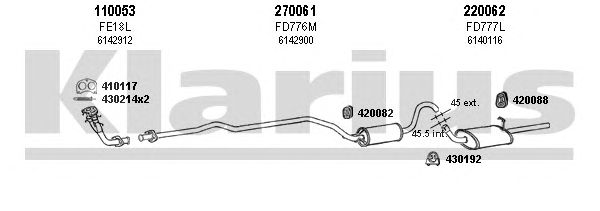 Exhaust System 361365E