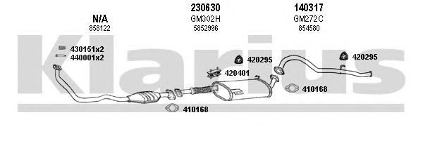 Exhaust System 391001E