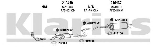 Exhaust System 570123E