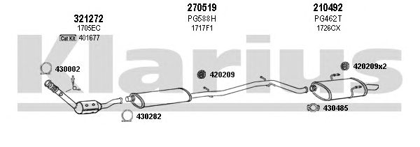 Exhaust System 630581E