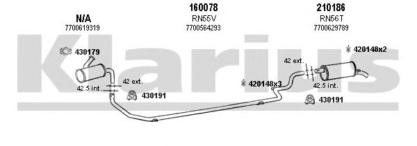 Exhaust System 720008E