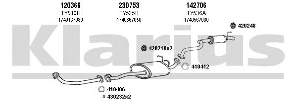 Exhaust System 900351E