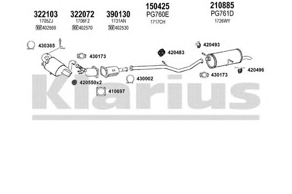 Exhaust System 630892E