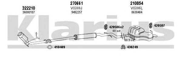 Exhaust System 960360E