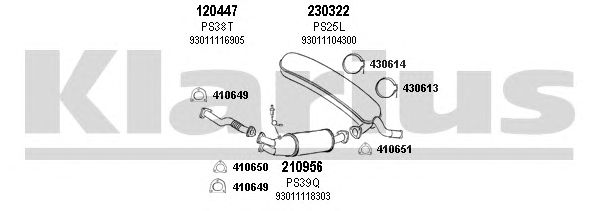 Exhaust System 680021E