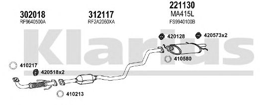 Exhaust System 570306E