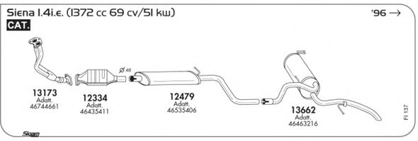Exhaust System FI137