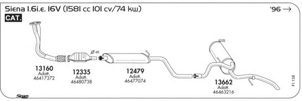 Exhaust System FI138