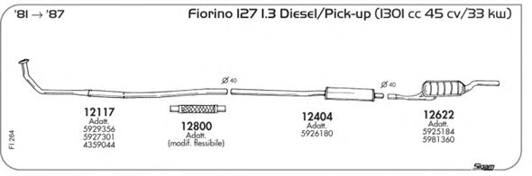 Exhaust System FI264