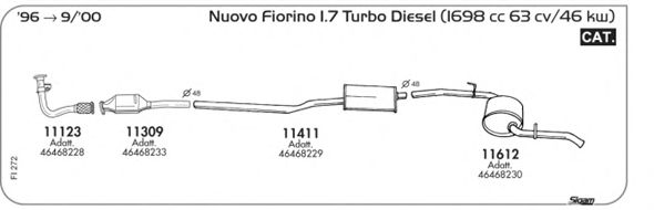 Exhaust System FI272