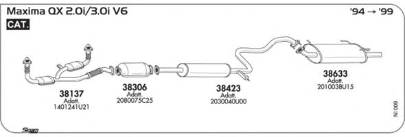 Exhaust System NI009