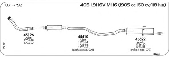 Exhaust System PE101