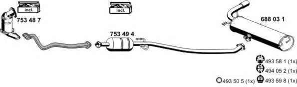 Exhaust System 180046