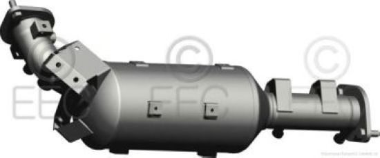 Kurum/Partikül filtresi, Egzoz sistemi DPF033