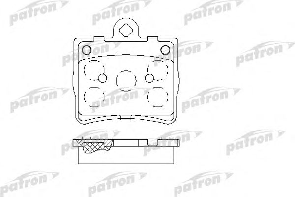 Brake Pad Set, disc brake PBP1310