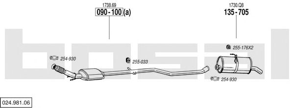 Exhaust System 024.981.06