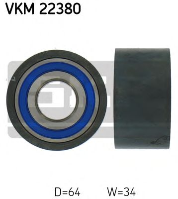 Deflection/Guide Pulley, timing belt VKM 22380