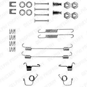 Accessory Kit, brake shoes LY1040