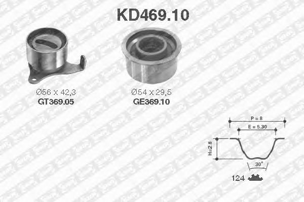 Timing Belt Kit KD469.10