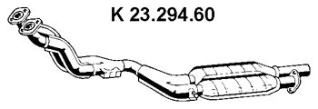 Catalytic Converter; Catalytic Converter 23.294.60