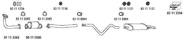 Exhaust System VW_534