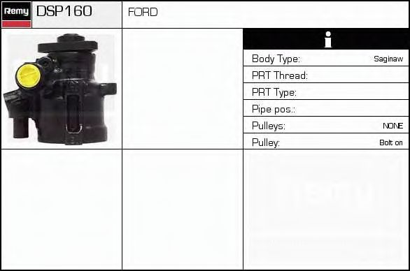 Hydraulic Pump, steering system DSP160
