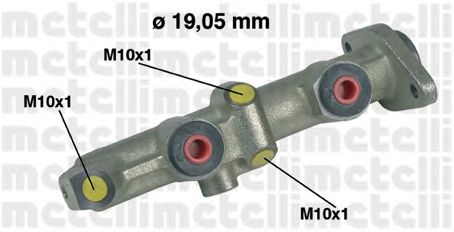 Master Cylinder, brakes 05-0075
