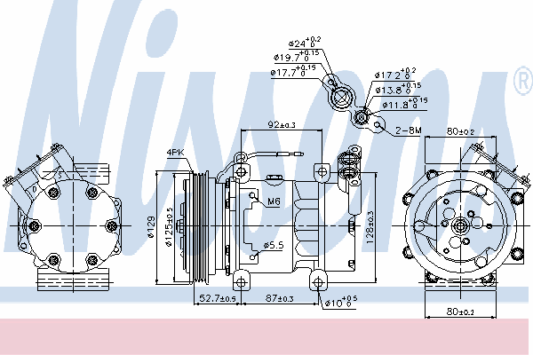 Compressor, airconditioning 89127