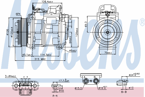 Compressor, airconditioning 89155